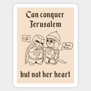 Heart broken knight Magnet